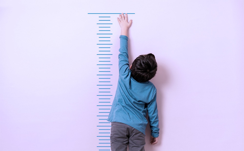 Crecimiento de altura en la infancia