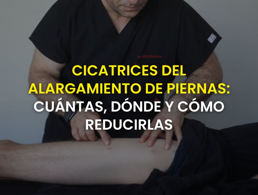 Cicatrices del alargamiento de piernas: cuántas, dónde y cómo reducirlas